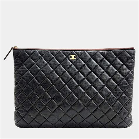 chanel extra large o-case|Chanel o case sale.